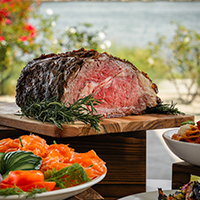 Delicious easter brunch